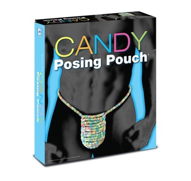 Cukierkowe stringi męskie - Candy Posing Pouch